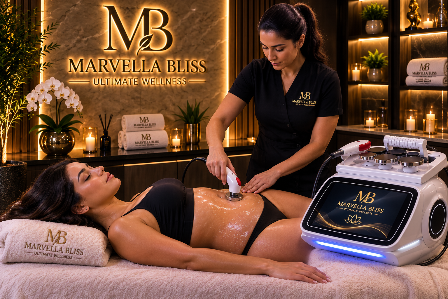Body wellness treatment at Marvella Bliss