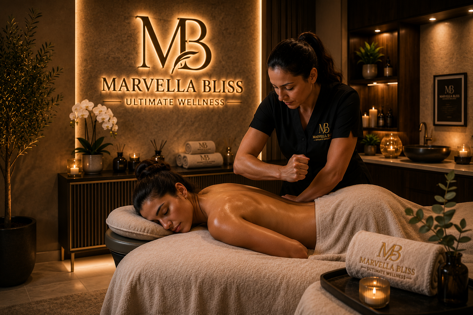 Relaxation massage at Marvella Bliss