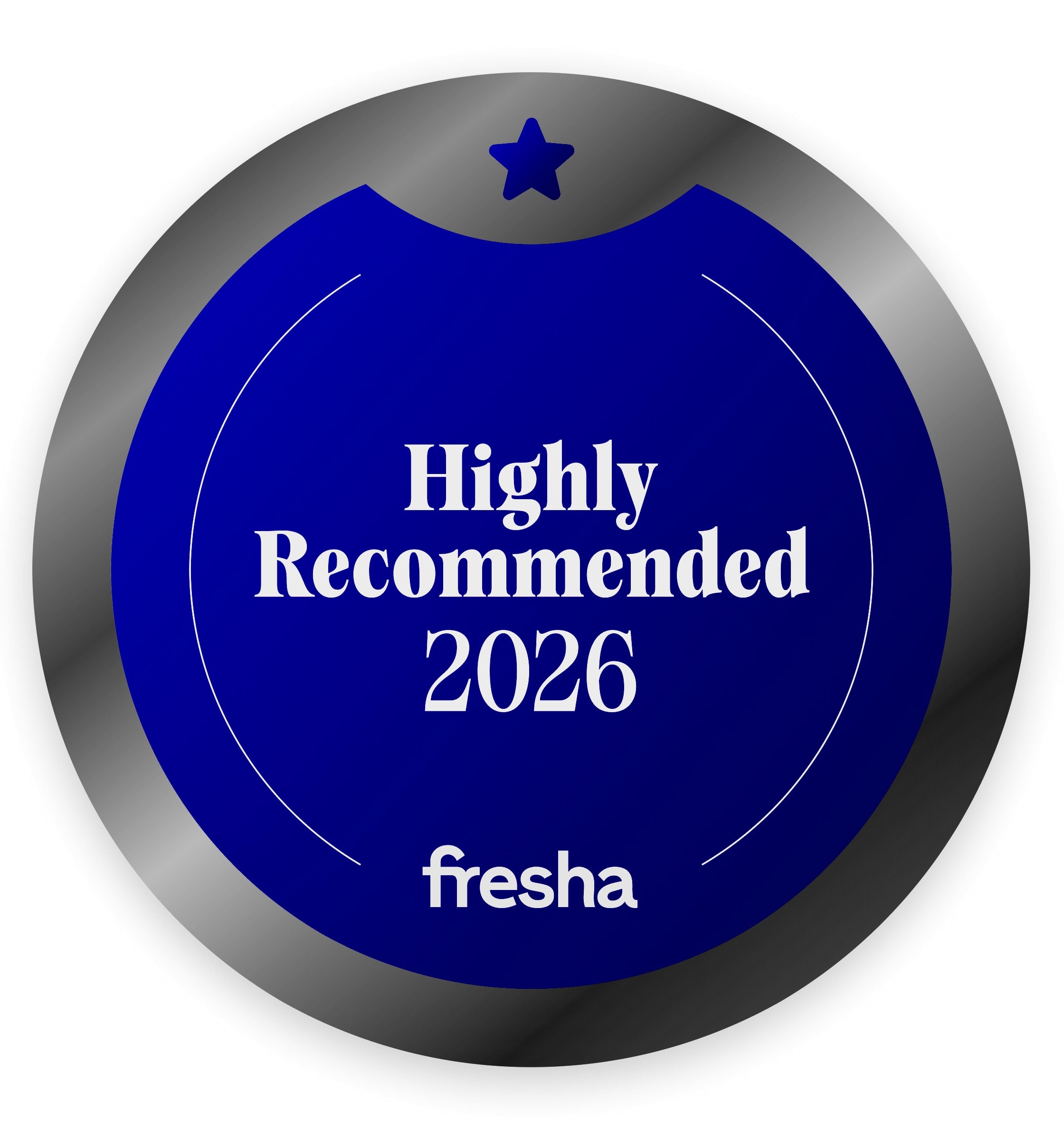 Fresha Highly Recommended 2026 — Marvella Bliss